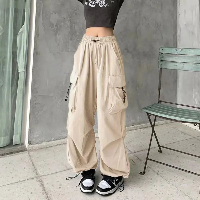 Y2K Streetwear Cargo Pants Vintage Fashion