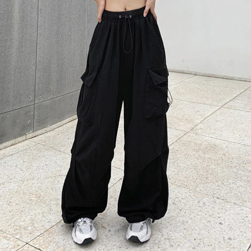 Y2K Streetwear Cargo Pants Vintage Fashion