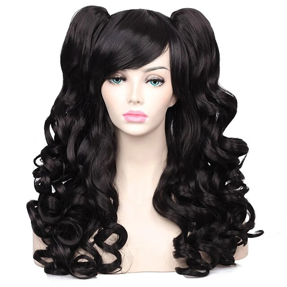 HAIRJOY Women Synthetic Hair  Long Curly