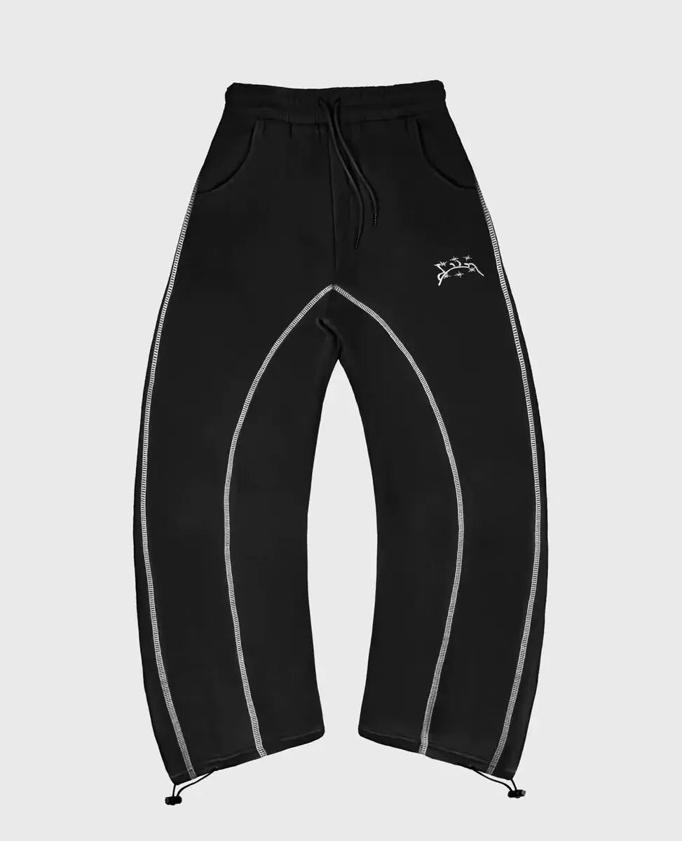 Street Retro Casual Sportswear with Trendy Silhouettes