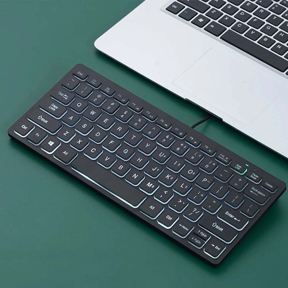 Wired Keyboard Mini Multimedia teclado For Laptop PC TV iPad Macbook Android iPad keyboard