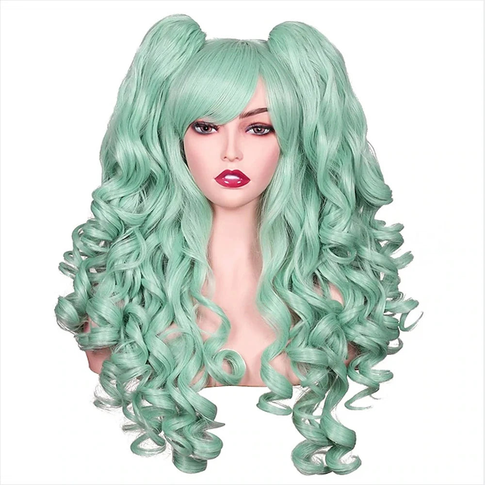 HAIRJOY Women Synthetic Hair  Long Curly