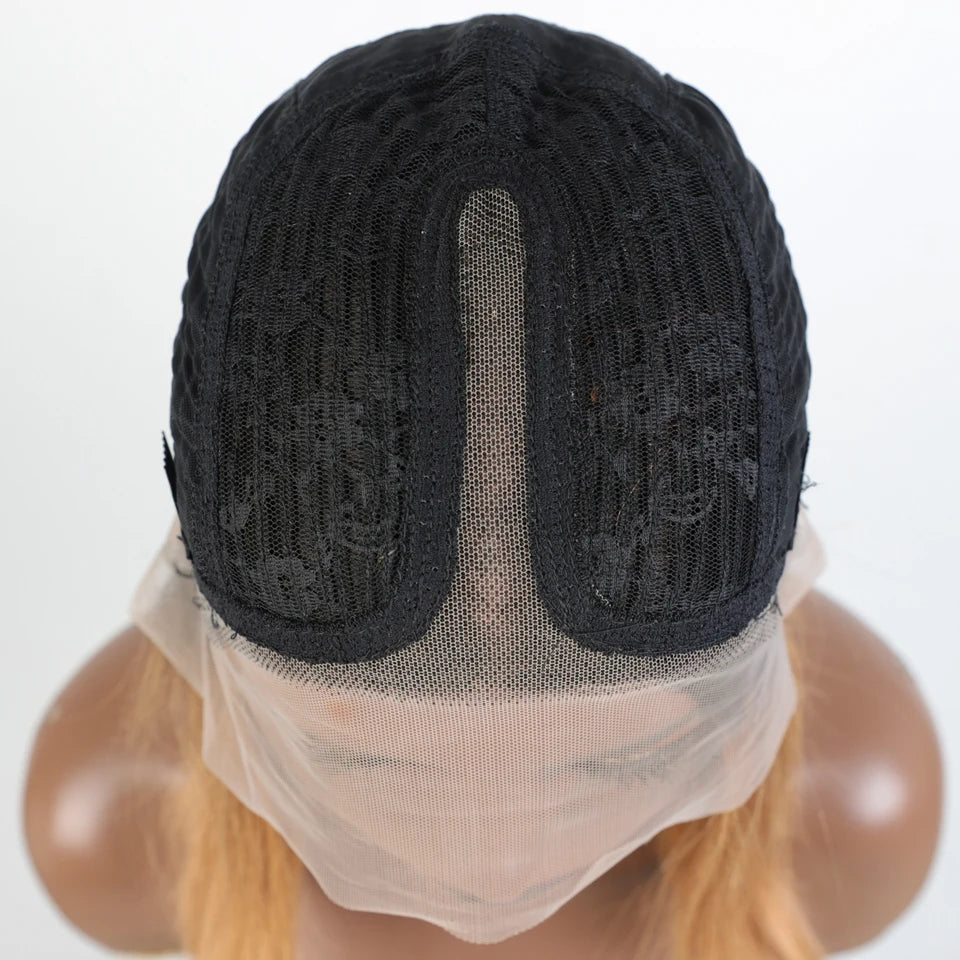 Lekker Highlight Brown Short Straight Bob