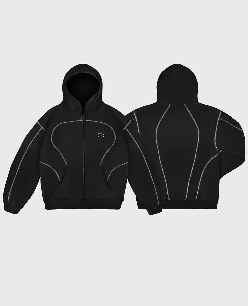 Street Retro Casual Sportswear with Trendy Silhouettes