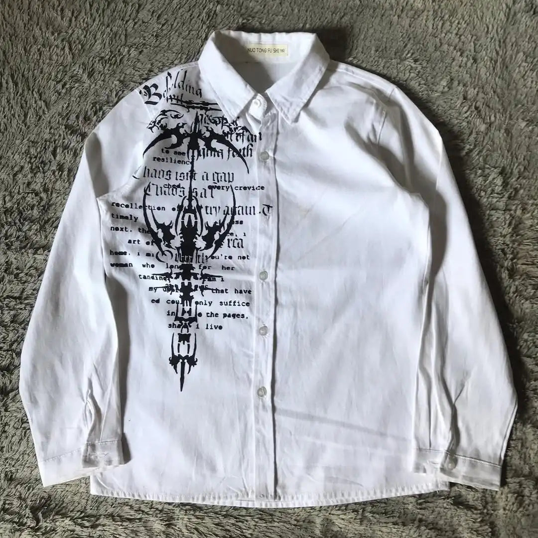 Shirt Affliction T Shirt Harajuku