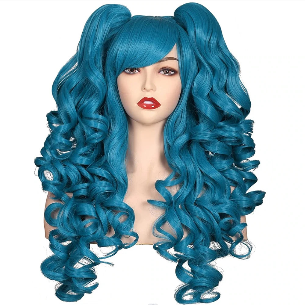 HAIRJOY Women Synthetic Hair  Long Curly