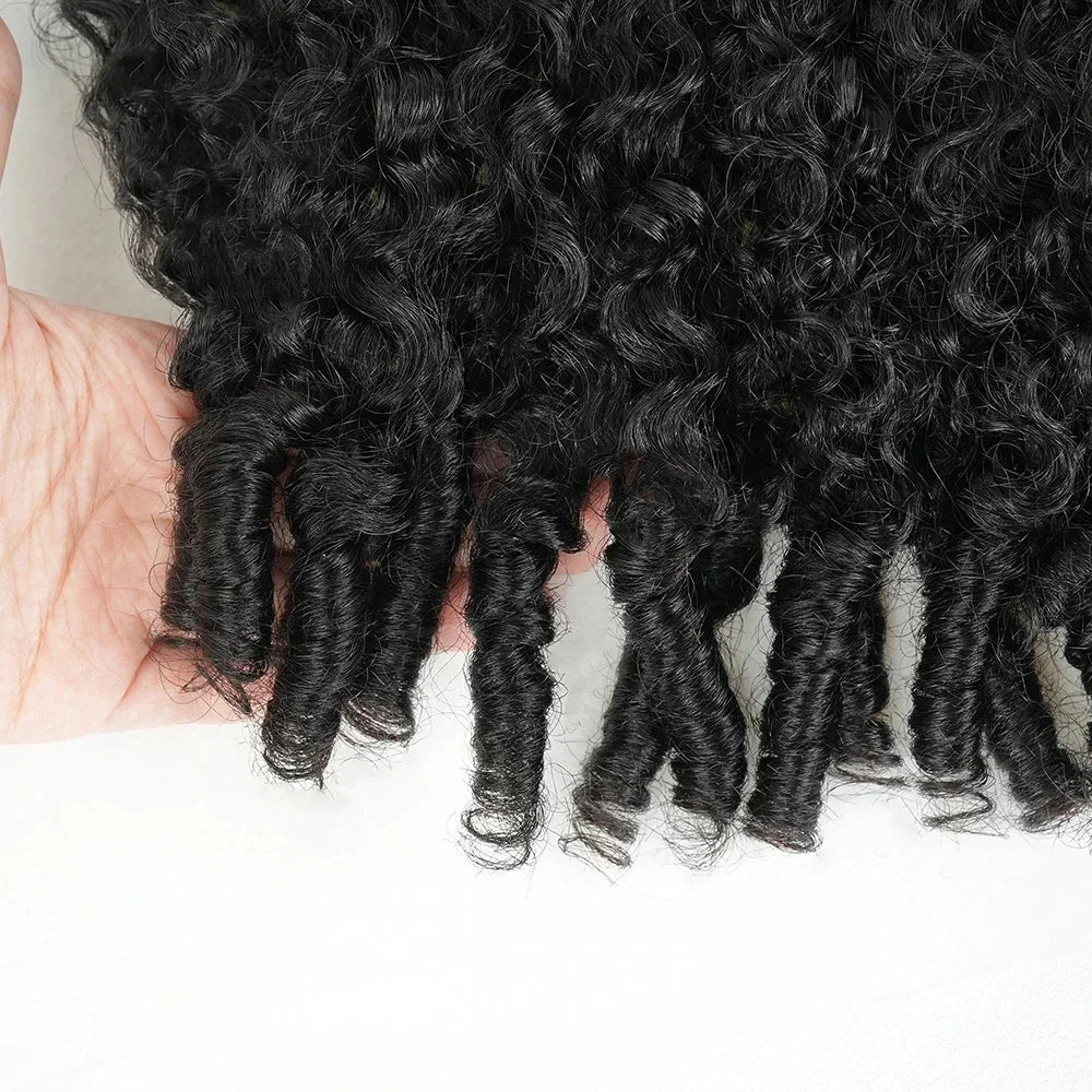 Burmese Curly Glueless Wigs Human Hair 250% Permium