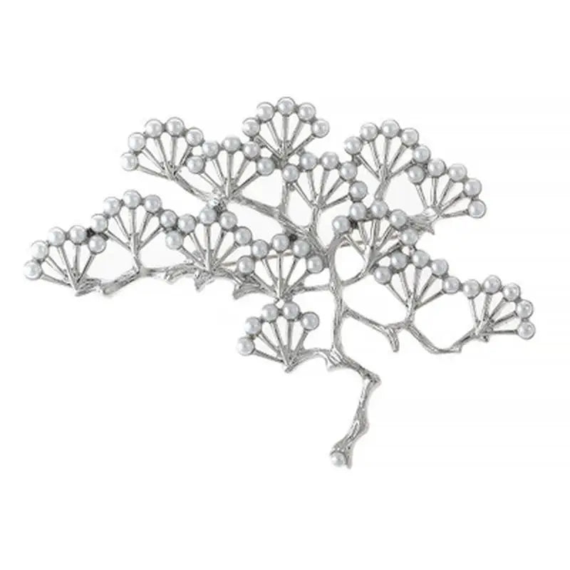 Women Fashion Pearl  Brooch Pin Jewelry Brooches Elegant Scarf Accessories Pin Brooch Creative Gifts Clothes Decoration Supply