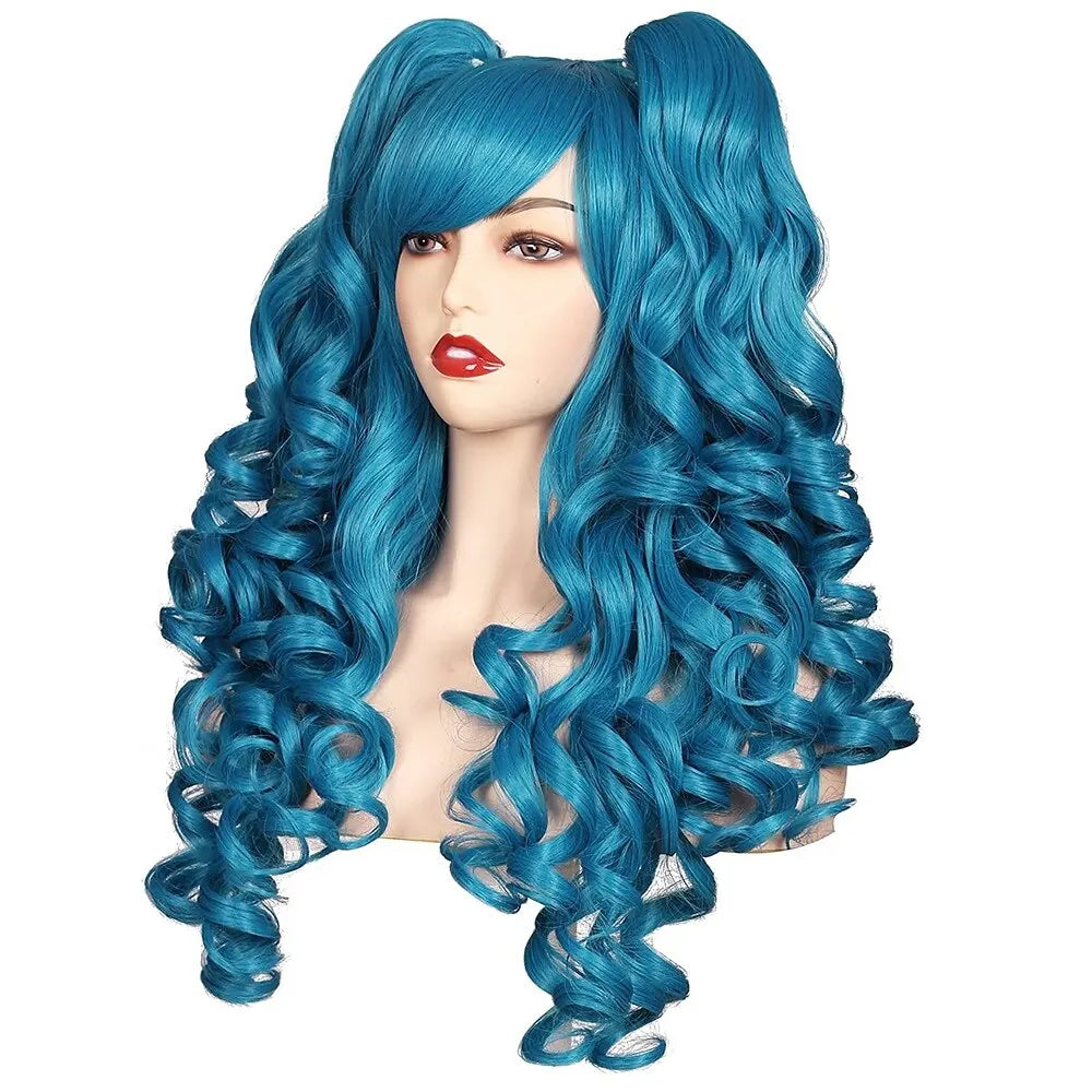 HAIRJOY Women Synthetic Hair  Long Curly