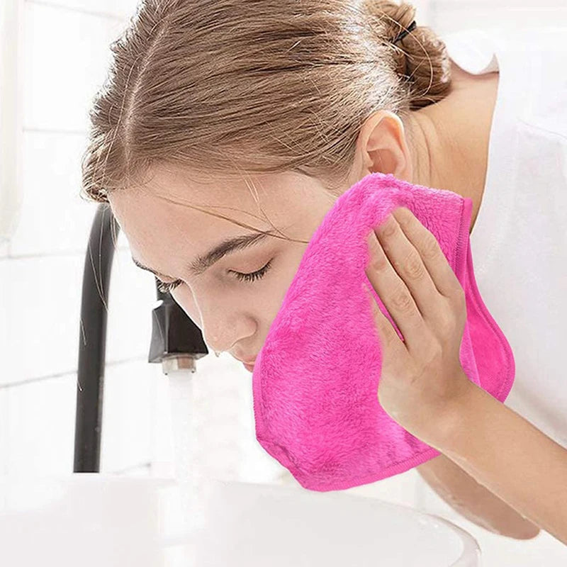 Reusable Cleansing Beauty Wipes Makeup Removal Face Washing Oil - Removing Beauty Small Towels