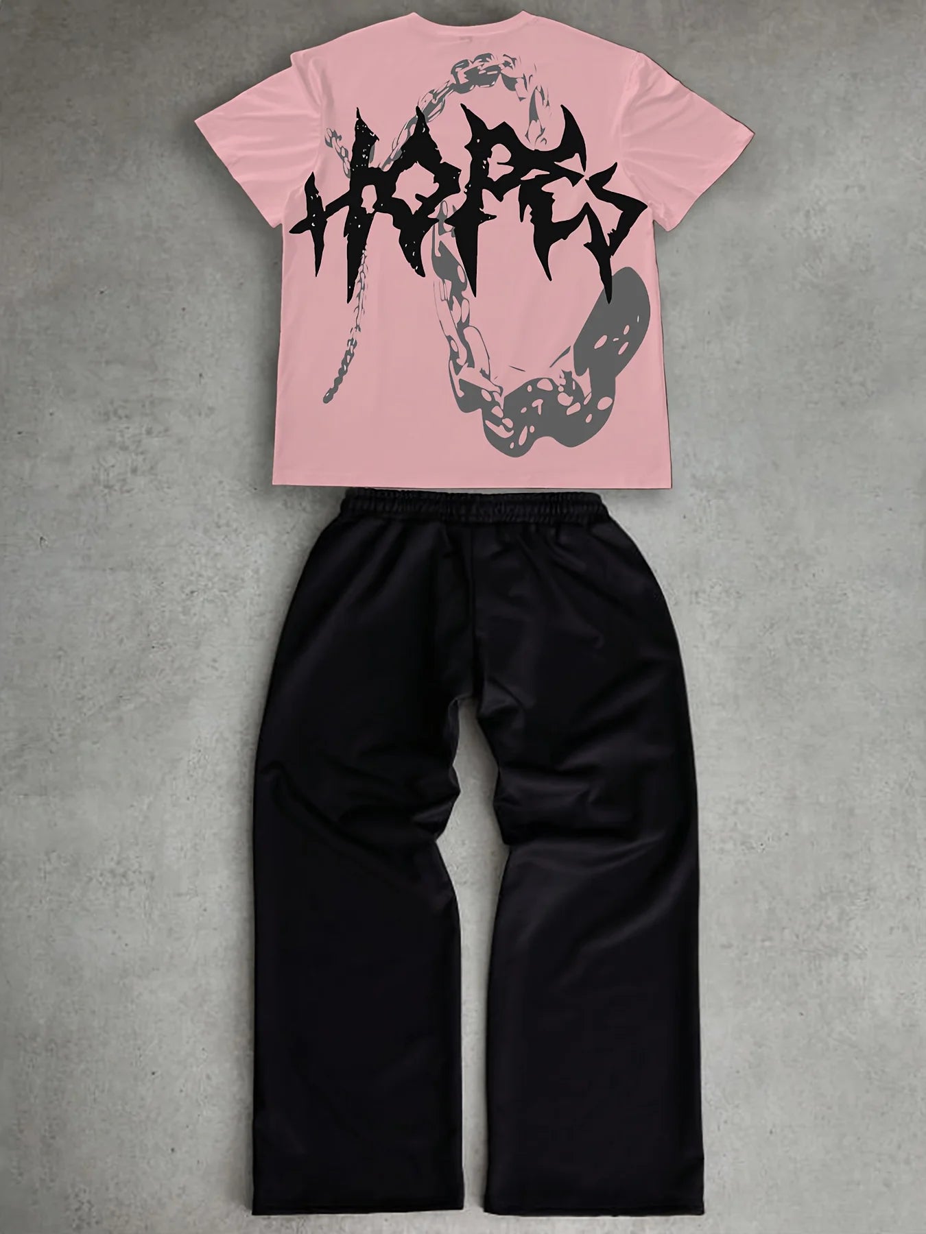Y2K Printed, Hip-hop Retro Striped