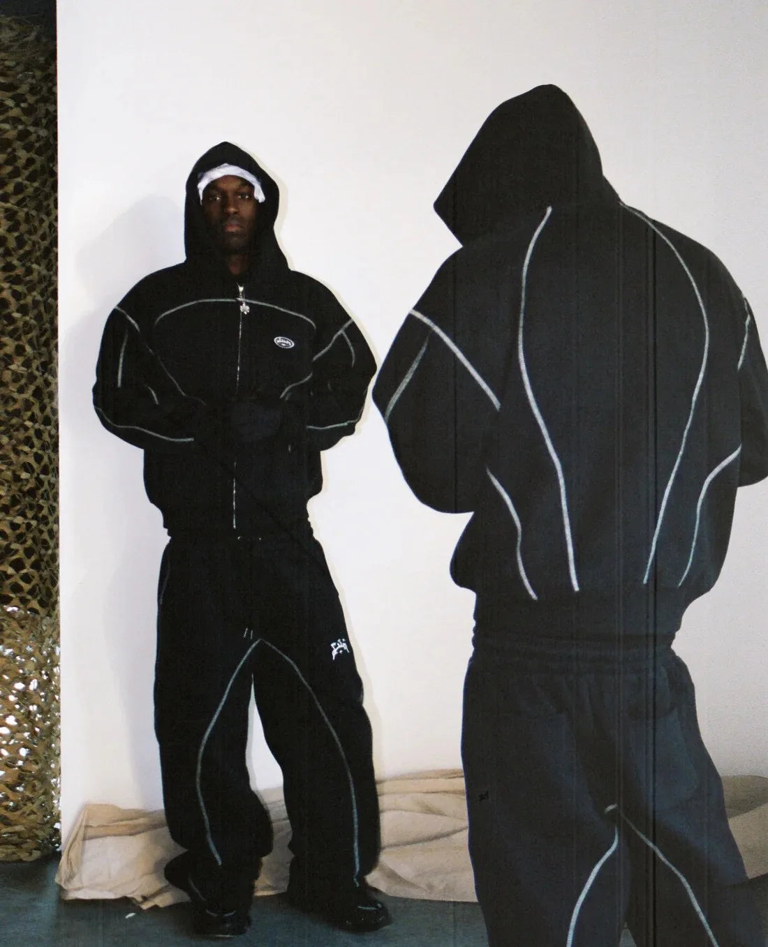 Street Retro Casual Sportswear with Trendy Silhouettes