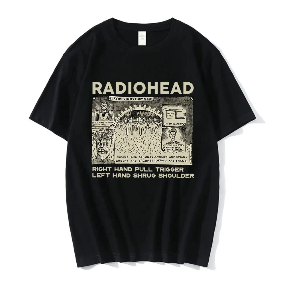 Vintage Classic Radiohead T Shirt