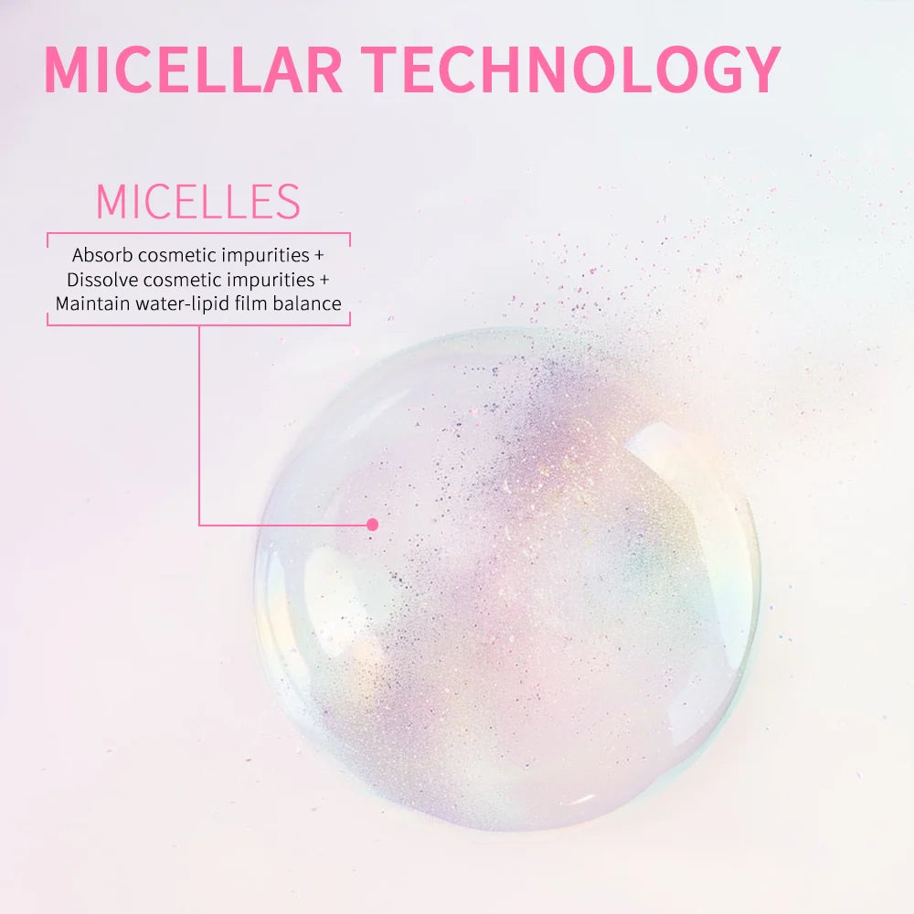 Mild Micellar Cleansing Makeup Remover Water Gentle Makeup Remover All In 1 Cleanser Rubbing Non-stimulating Korean Cosmetics