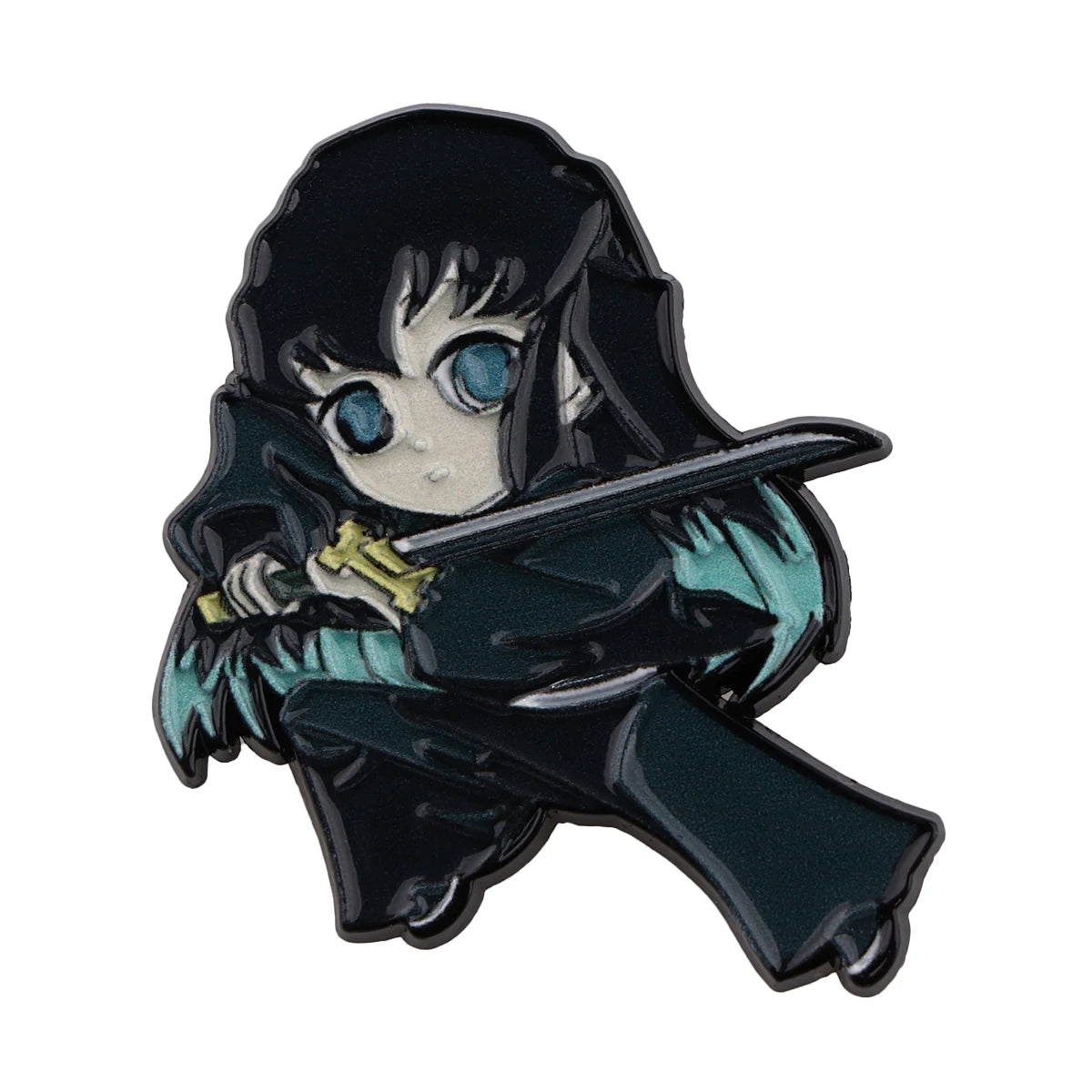 Anime Enamel Pin Nezuko Brooches for Women Lapel Pins Badges on Backpack Cosplay Accessories Fashion Jewelry Toys Gift