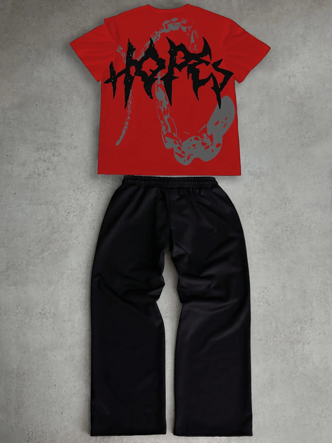 Y2K Printed, Hip-hop Retro Striped