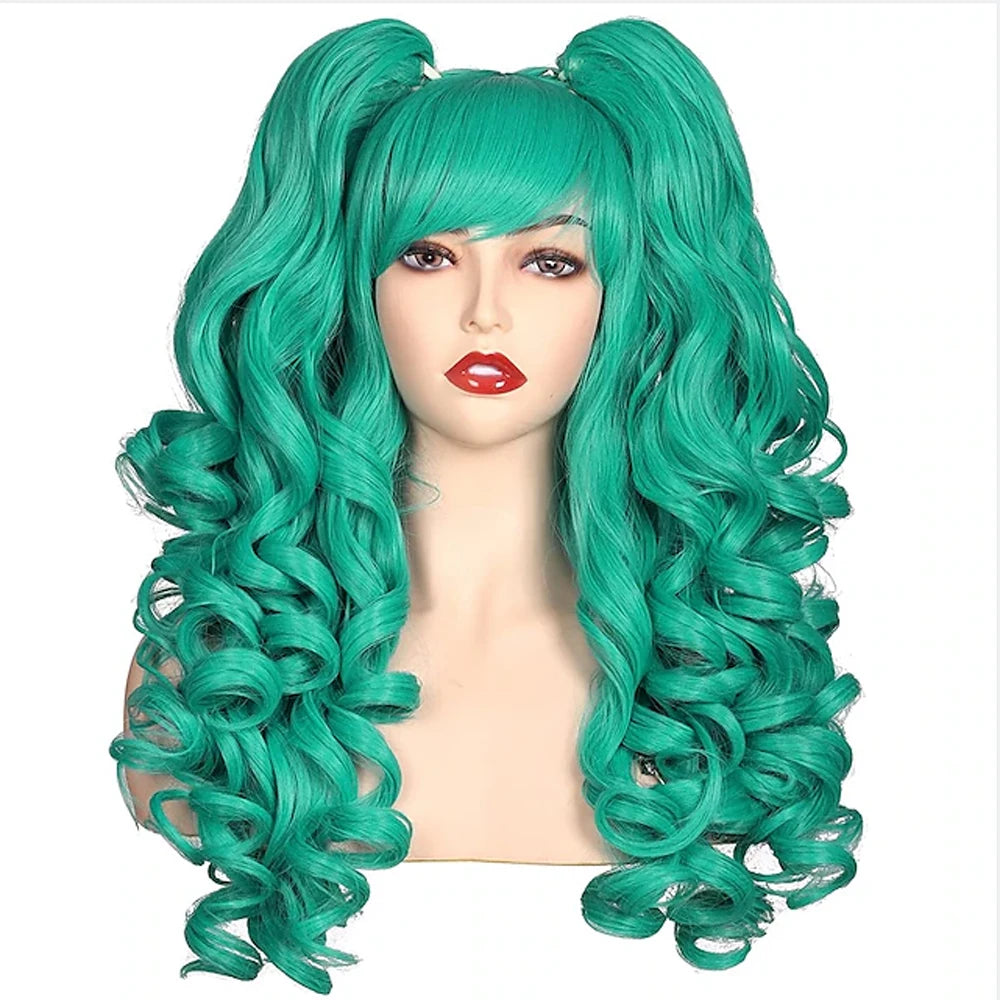 HAIRJOY Women Synthetic Hair  Long Curly