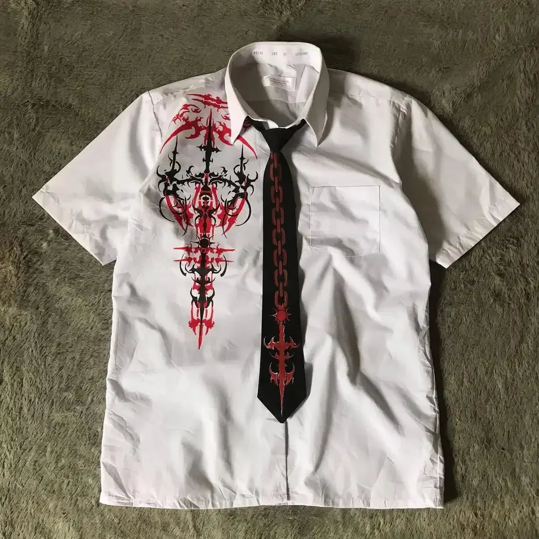 Shirt Affliction T Shirt Harajuku