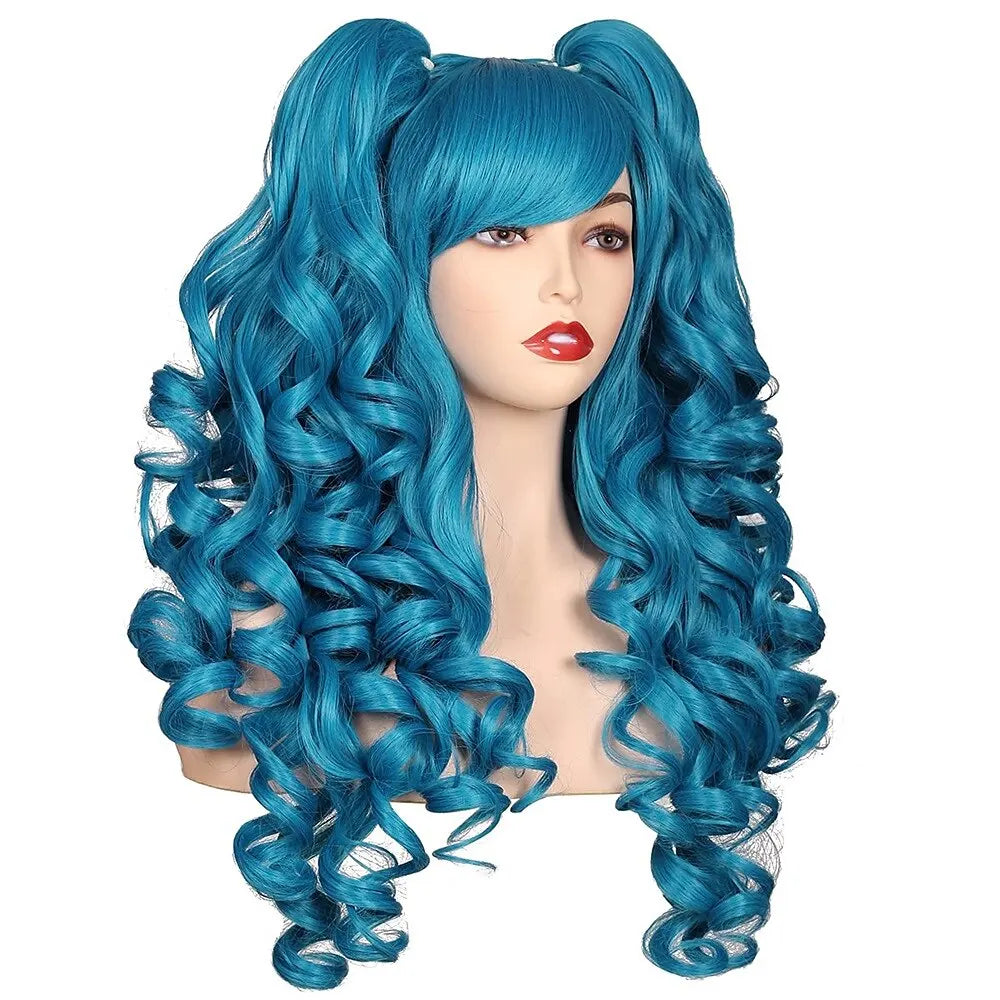 HAIRJOY Women Synthetic Hair  Long Curly