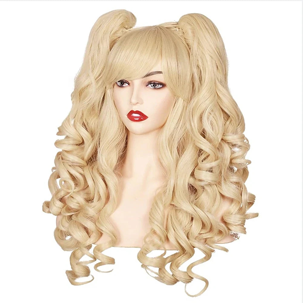 HAIRJOY Women Synthetic Hair  Long Curly