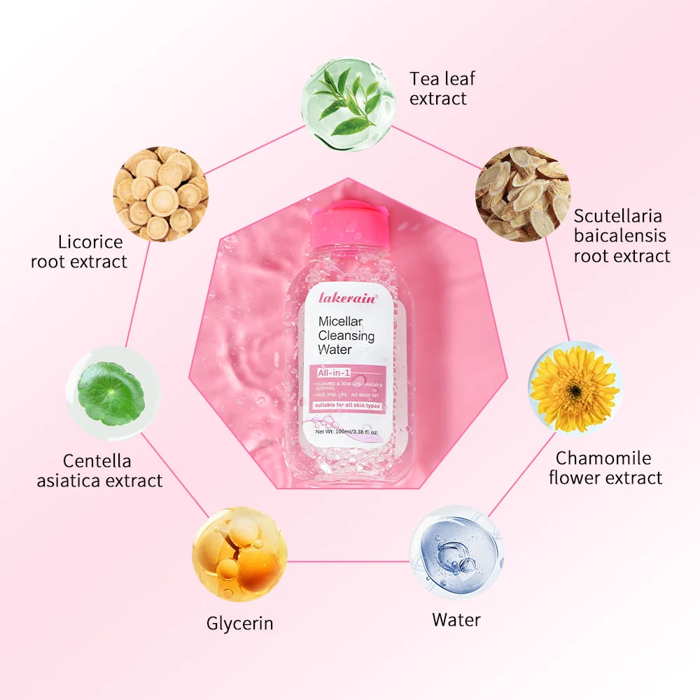 Mild Micellar Cleansing Makeup Remover Water Gentle Makeup Remover All In 1 Cleanser Rubbing Non-stimulating Korean Cosmetics