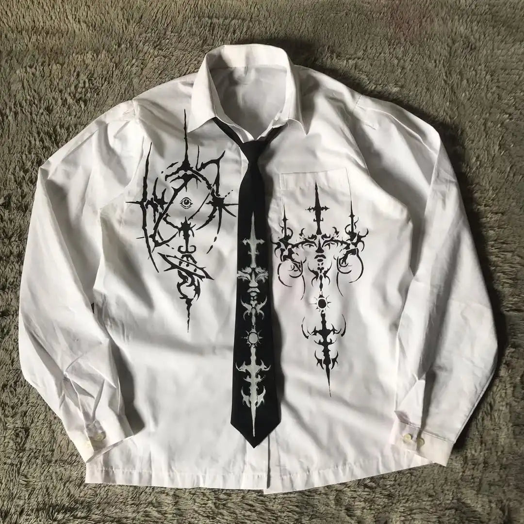 Shirt Affliction T Shirt Harajuku