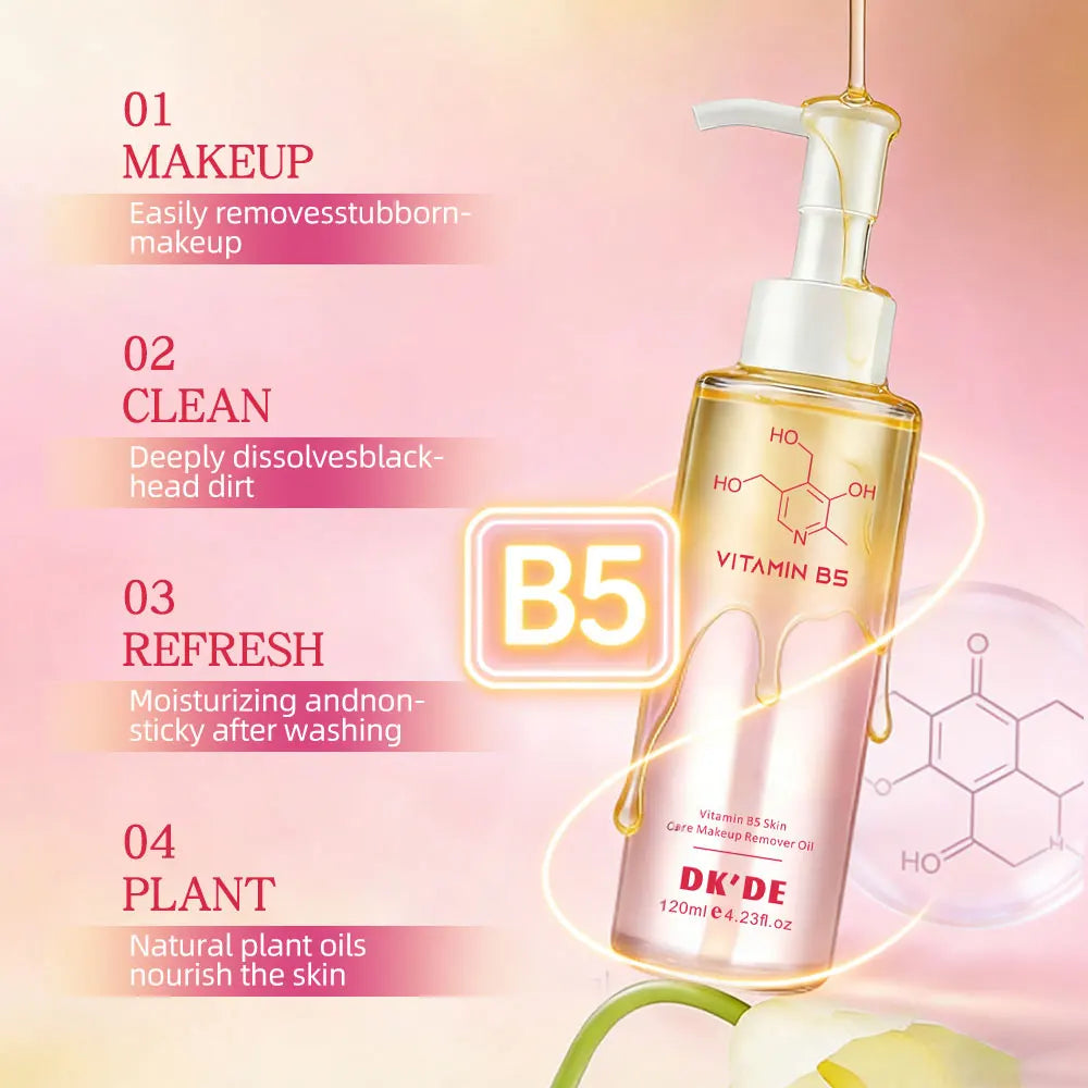Powerful Makeup Remover Oil, Moisturizing Without Harming The Skin, Gentle and Refreshing Without Causing Dryness