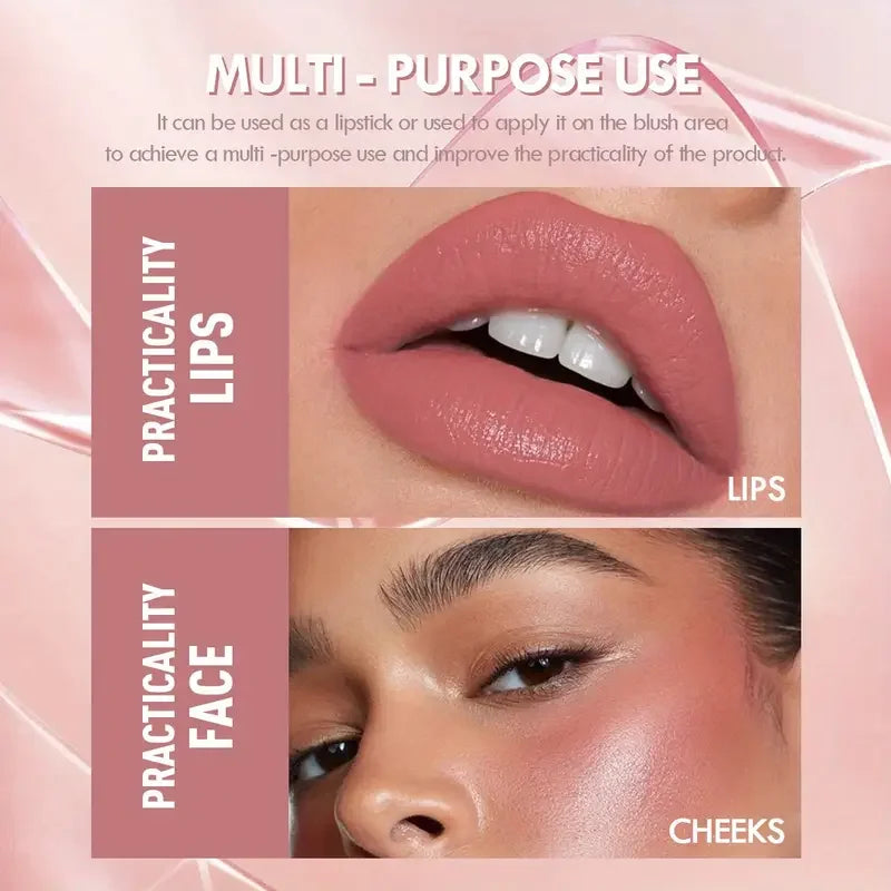 Matte 4-Color Lipstick Pen, Waterproof Long-Lasting, Easy Apply, Non-Fading, Multi-Look Lip Makeup, Unisex, Safe & Certified